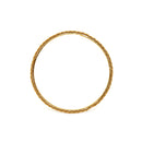 Yellow Velvet Stone Studded Bangle Set