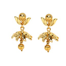 Gold-Plated Intricate Design Temple Necklace