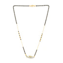 Heart Sharped Designer Gold Plated Mangalsutra Style  Pendant Jewellery For Women
