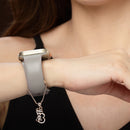 Rose Gold Plated CZ Studded Cute Designer Stylish Bracelet Charms for Women