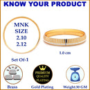Gold Plated White Luxury Kada