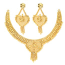 Gold-Plated Taselled Jewellery Set