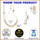 Gold-Plated & Stone Studded Handcrafted Jewellery Set