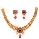 Gold Plated Classic Jewellery Set