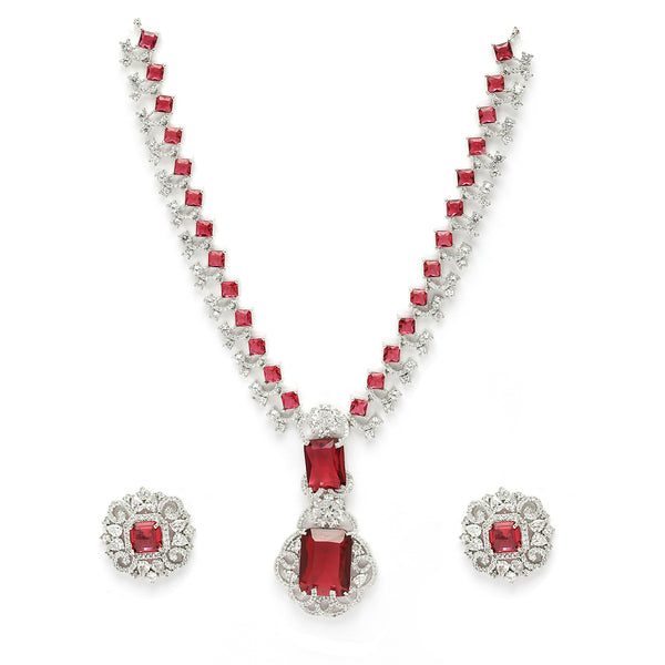 Nita Ambani-Inspired Jewelry Set – Stunning RED