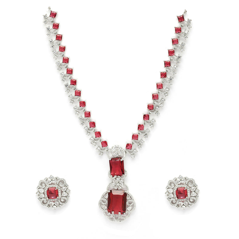 Nita Ambani-Inspired Jewelry Set – Stunning RED
