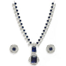 Nita Ambani-Inspired Jewelry Set – Radiant BLUE