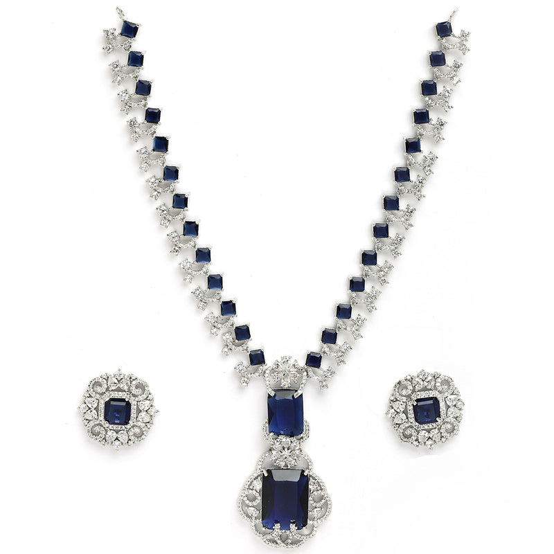 Nita Ambani-Inspired Jewelry Set – Radiant BLUE