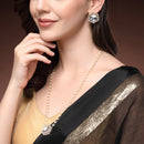 Gold Plate Kundan & Pearl Studded Jewellery Set