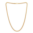 Gold Plated Snake & Cuban Link Chain Combo for Men & Boys
