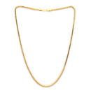 Gold Plated Figaro & Snake Link Chain Combo for Men & Boys