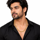 Gold Plated Snake Link Chain for Men & Boys