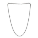 Silver Plated Rope & Snake Link Chain Combo for Men & Boys