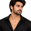 Gold Plated Wheat Link Chain for Men & Boys