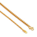 Gold Plated Cuban & Snake Link Chain Combo for Men & Boys