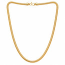 Gold Plated Snake Link Chain for Men & Boys