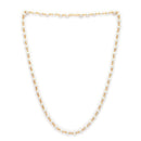ZENEME Gold Plated Finish Handmade Work Multi-Pearl Mala Jewellery For Women