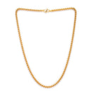 Gold Plated Cuban & Snake Link Chain Combo for Men & Boys