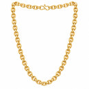 Gold Plated Twisted Rope Link Chain for Men & Boys