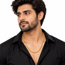 Gold Plated Classic Cuban Link Chain for Men & Boys