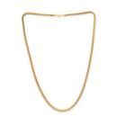 Gold Plated Snake & Figaro Link Chain Combo for Men & Boys