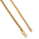 Gold Plated Snake Link Chain for Men & Boys
