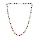 ZENEME Gold Plated Finish Handmade Work Multi-Pearl Jewellery For Women