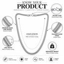 Silver Plated Minimal Snake Link Chain for Men & Boys