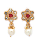 ZENEME Necklace Set Gold Plated Traditional Stylish Jewellery Set With Earrings Gift for Women & Girls
