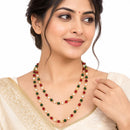 ZENEME Gold Plated Finish Handmade Work Multi-Pearl Jewellery For Women