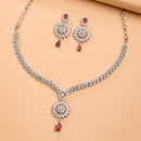 Emerald Bloom Necklace Set