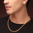 Gold Plated Stylish Combo Chain For Men