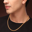 Men's Gold-Plated Fashion Chain Set of 2