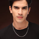 Designer Silver-Plated Chain Set for Men