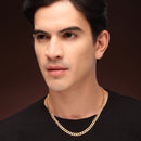 Premium Gold-Toned Chain Necklace Set for Men