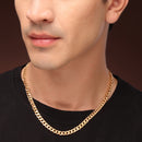 Premium Gold-Toned Chain Necklace Set for Men