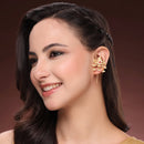 Antique Gold Long Hook Earrings