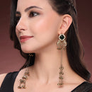 Gold Plated Ethnic Bridal Traditional Kashmiri Ghungroo Earrings