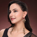 Gold Plated Ethnic Bridal Traditional Kashmiri Ghungroo Earrings