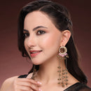 Gold Plated Ethnic Indian Traditional Ghungroo Kashmiri Earrings