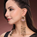 Gold Plated Ethnic Indian Traditional Ghungroo Kashmiri Earrings