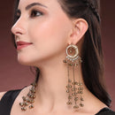 Gold Plated Ethnic Indian Traditional Ghungroo Kashmiri Earrings
