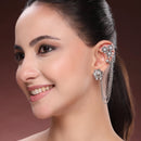 Stylish Double Layered Oxi Earrings