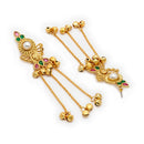 Gold Plated Ethnic Ghungroo Kashmiri Earrings for Girls