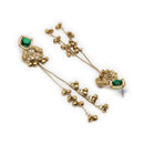 Gold Plated Ethnic Bridal Traditional Kashmiri Ghungroo Earrings