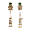Gold Plated Ethnic Bridal Traditional Kashmiri Ghungroo Earrings
