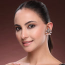 Antique Oxi Long Hook Earrings