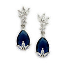 Sapphire Drop Earrings for Women
