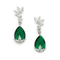 Sapphire Drop Earrings for Women