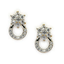 Royal Sparkle Stud Earrings